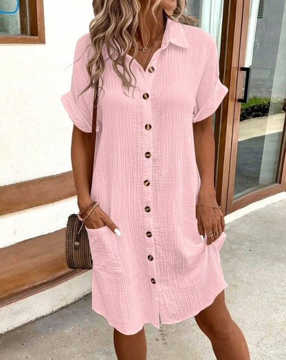 Meg™ | Buttoned Dress
