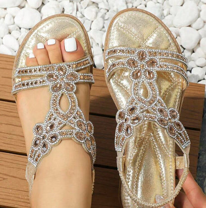 Luxury Rhinestone Sandals