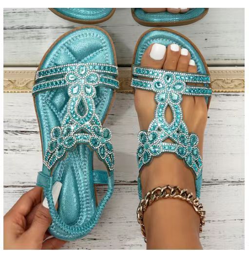 Luxury Rhinestone Sandals